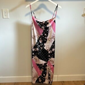 Forever 21 cowl neck midi dress.